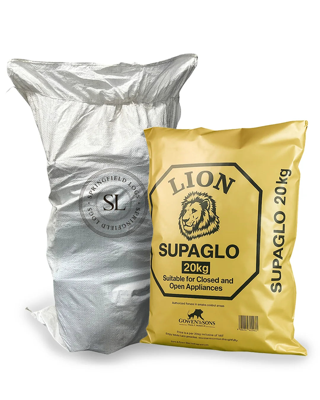 Kiln Dried Hardwood Logs + Smokeless Coal
